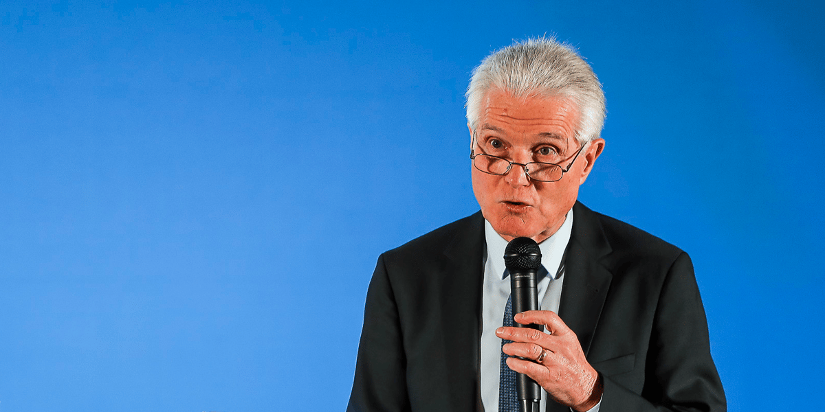 Patrick Bobet, le président de Bordeaux Métropole, le 10 janvier 2020.