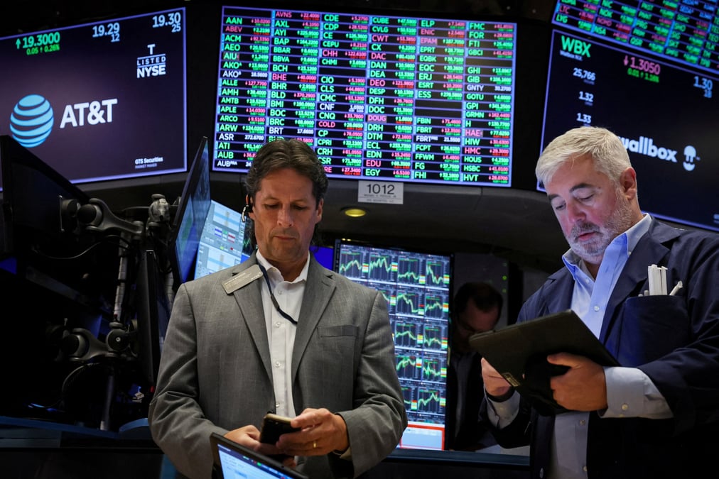 Traders a la bourse de new york (nyse)