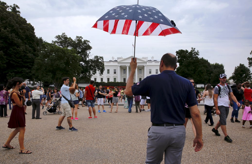 Nombre record de touristes a washington en 2014