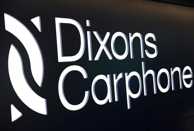 Dixons carphone porte en bourse par ses ventes de fin d'annee