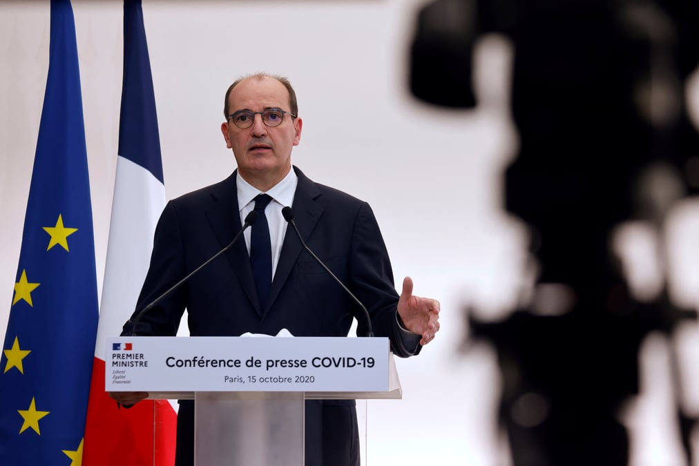 Castex detaille les nouvelles mesures anti-coronavirus