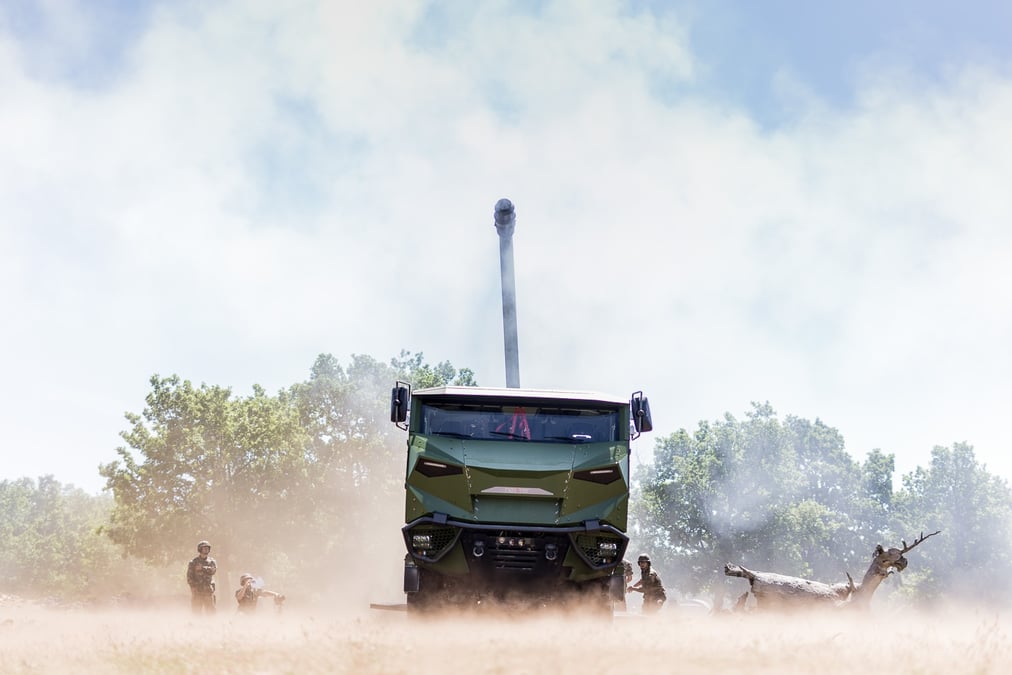 Nexter Caesar artillerie Répubique tchèque
