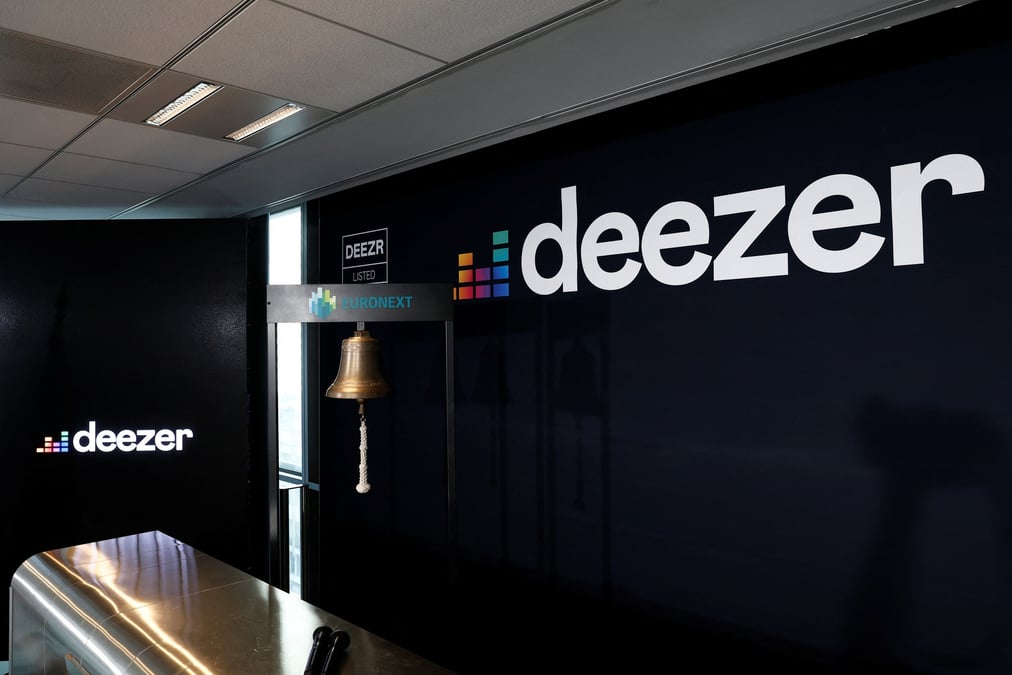 L'action deezer chute fortement pour ses premiers pas en bourse de paris