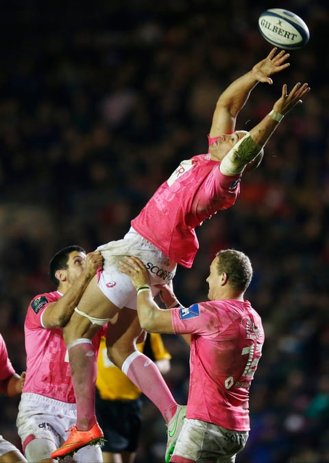 Le stade francais s'incline a oyonnax