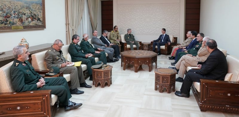 L'iran et la syrie signent un accord de cooperation militaire