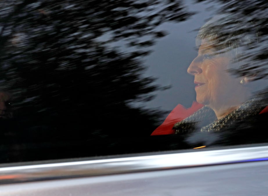 Theresa may ne voit pas d'alternative a son accord sur le brexit