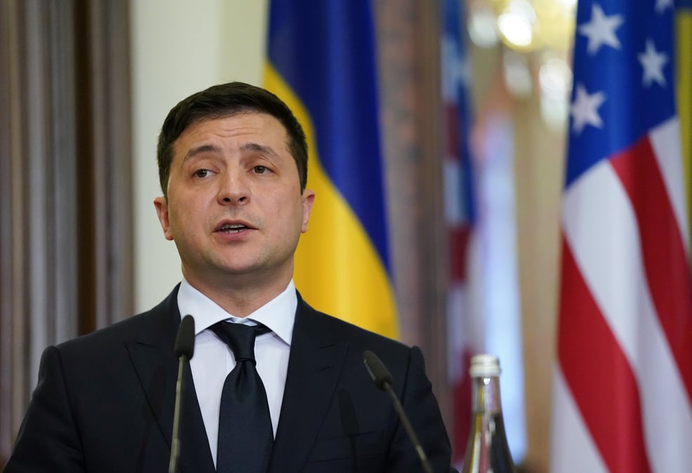 Zelenski convient d'une "action conjointe et concertee" avec blinken