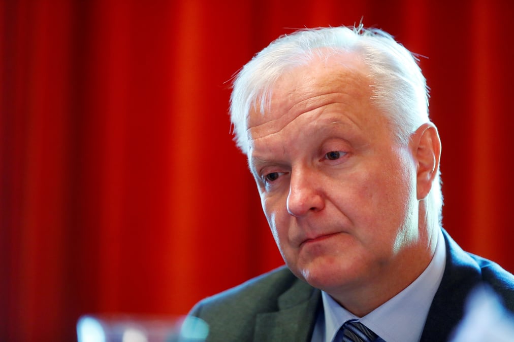 Olli rehn de la banque centrale europeenne evoque les avantages d'un eventuel euro numerique