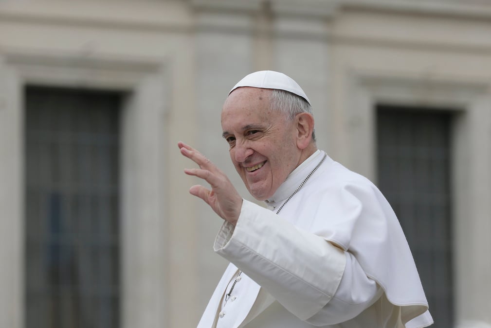 Deuxieme anniversaire du pontificat de francois