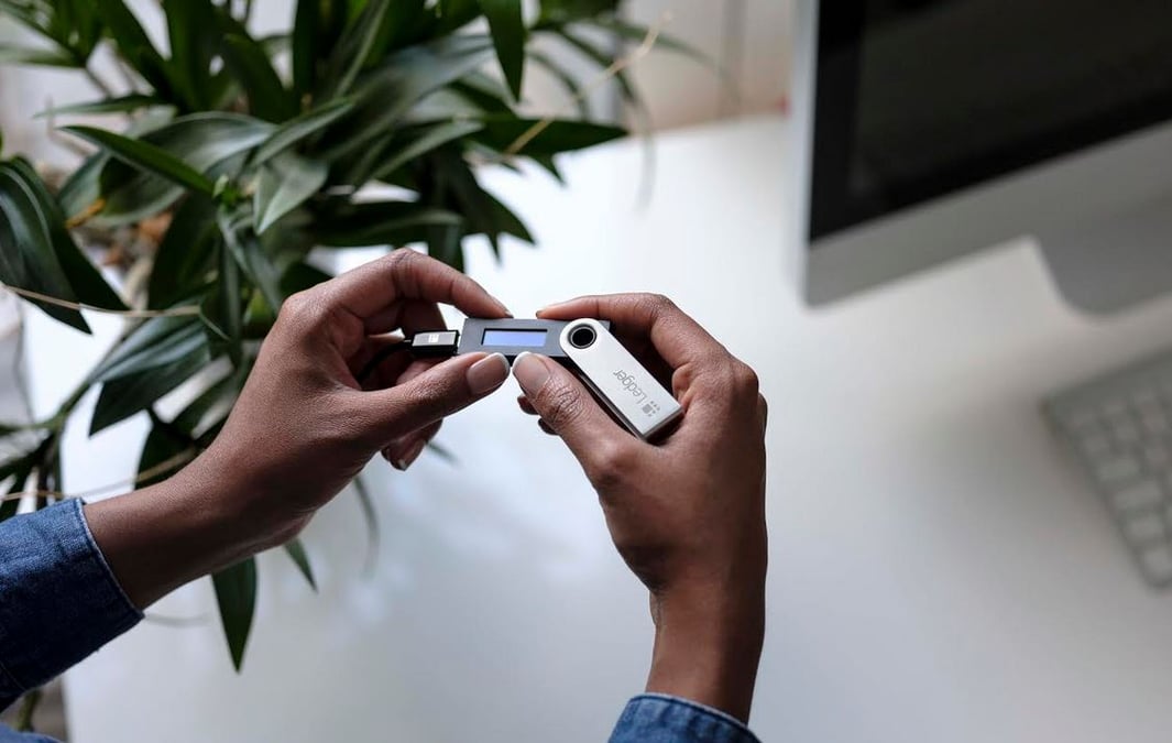 Ledger Nano S coffre Bitcoin