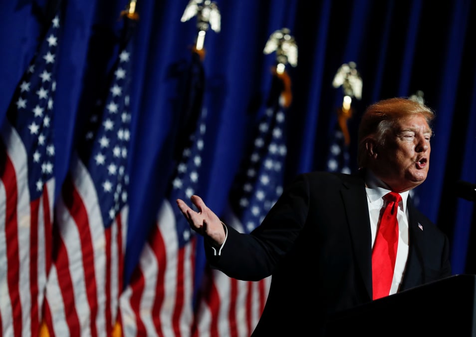 Donald trump menace l'iran dans un tweet sur fond de tensions