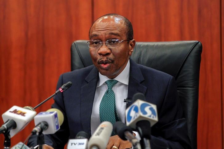 Godwin Emefiele, gouverneur de la Central Bank of Nigeria.