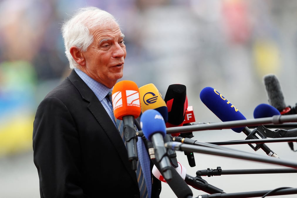 Le haut representant de l’union europeenne pour les affaires etrangeres josep borrell