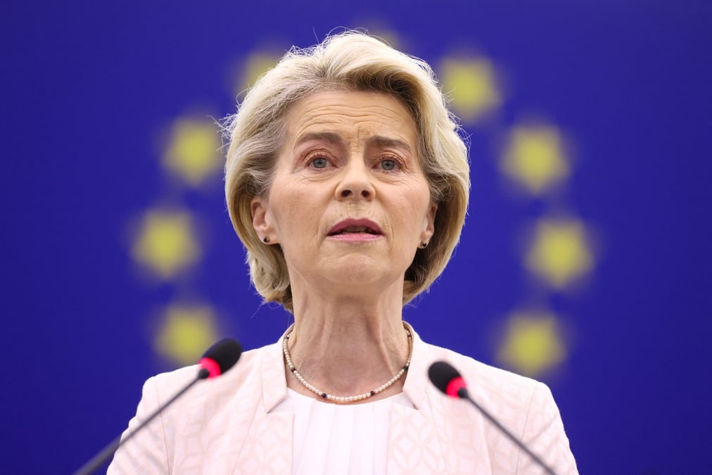 Von der leyen sollicite l'approbation des legislateurs de l'ue pour un autre mandat en tant que presidente de la ce