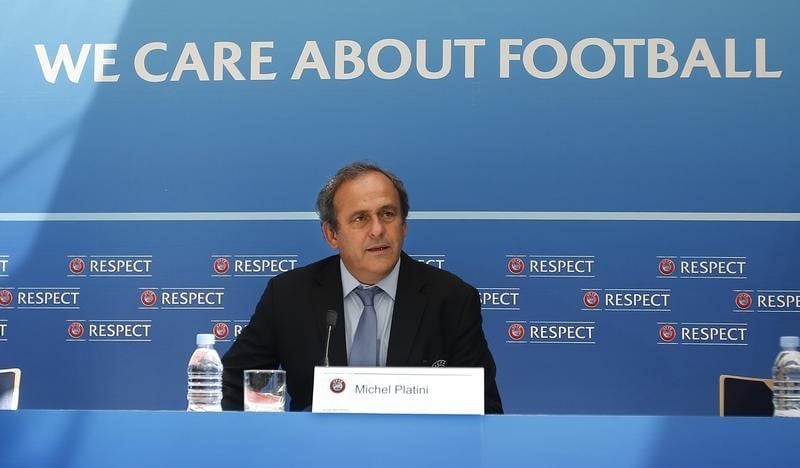 Michel platini denonce une campagne desequilibree pour la fifa