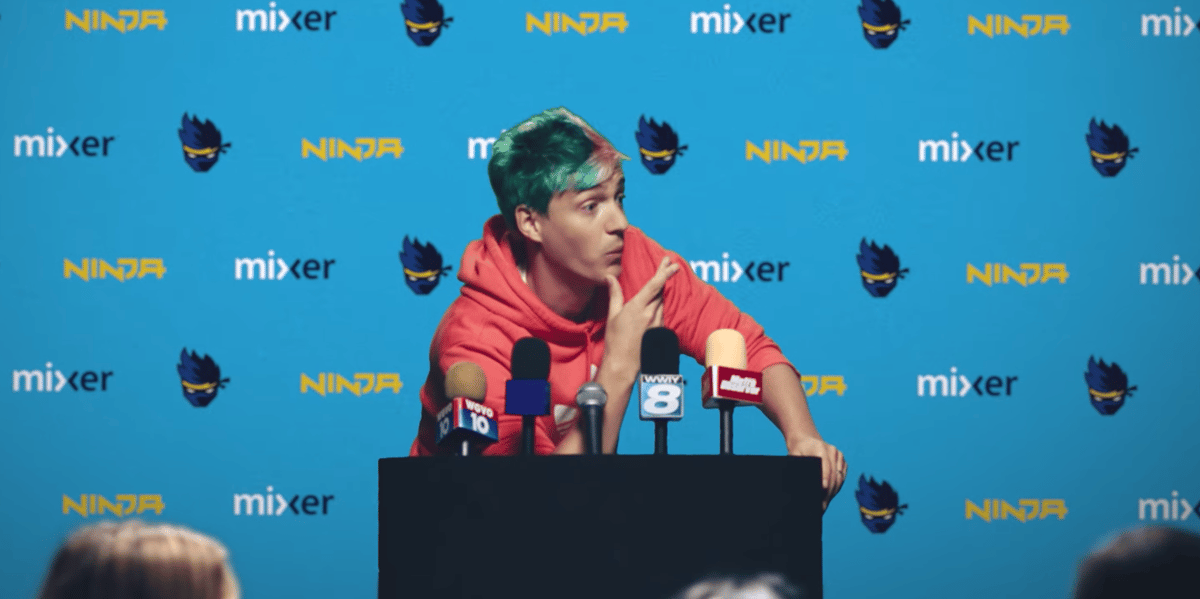 Cet été, Mixer a récupéré l'influenceur le plus populaire de la plateforme Twitch, Tyler Blevins, alias "Ninja".