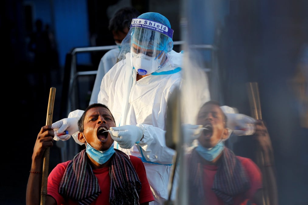 Coronavirus: l'inde recense 81.466 nouveaux cas en un jour, un record