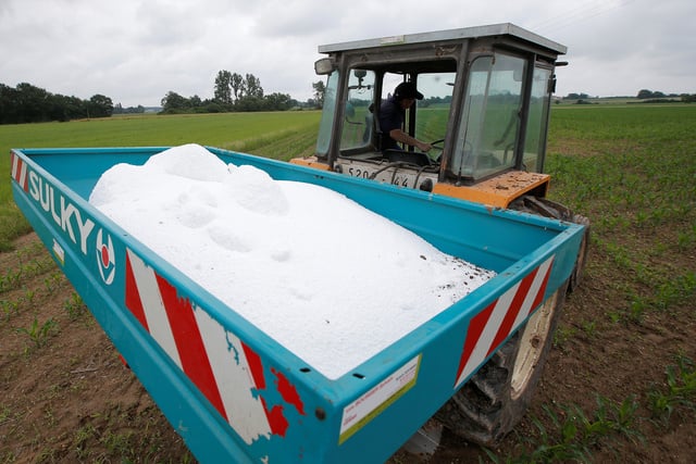 La gaz représente plus de 80% des coûts de production de l'ammoniac, ingrédient principal des engrais.