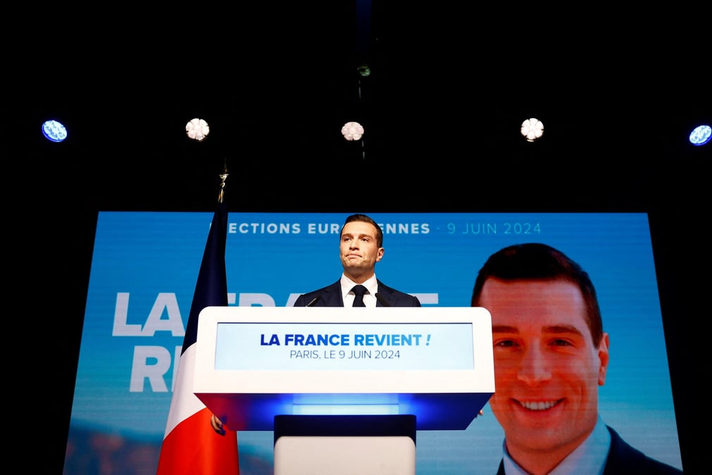 La liste conduite par Jordan Bardella a réalisé près de 32% des suffrages exprimés dimanche 9 juin lors des élections européennes.