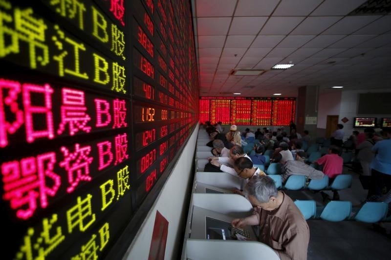 Les marches chinois rebondissent