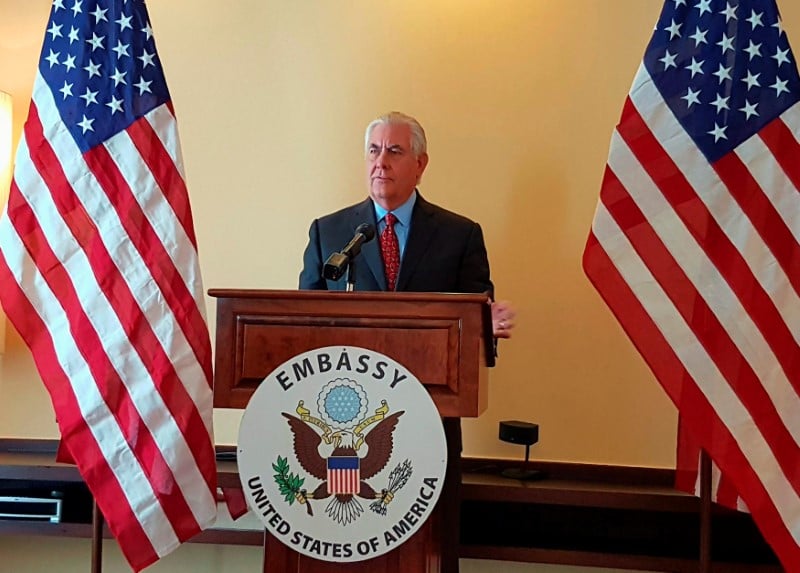 Tillerson juge surmontables les contentieux avec la russie