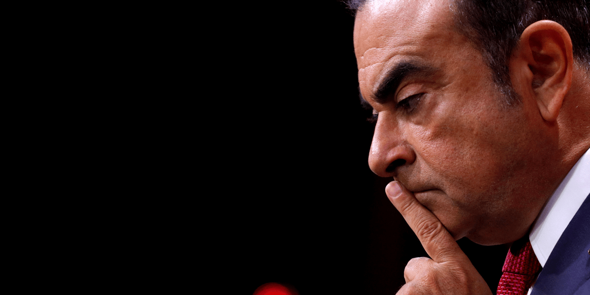 Carlos Ghosn, Renault (photo éclaircie)
