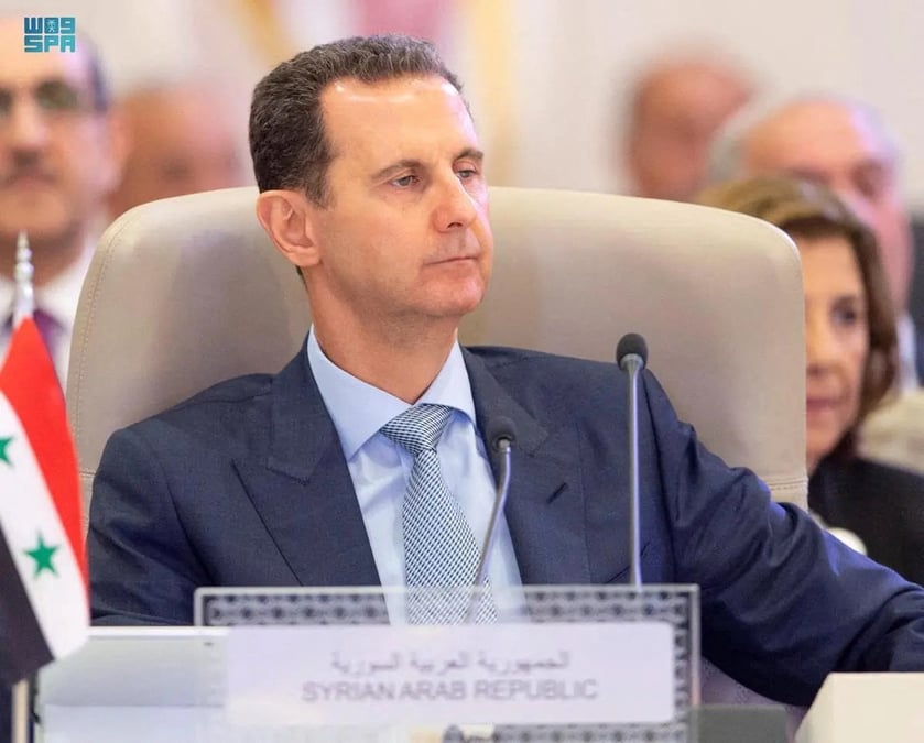 Photo du president syrien bachar al assad