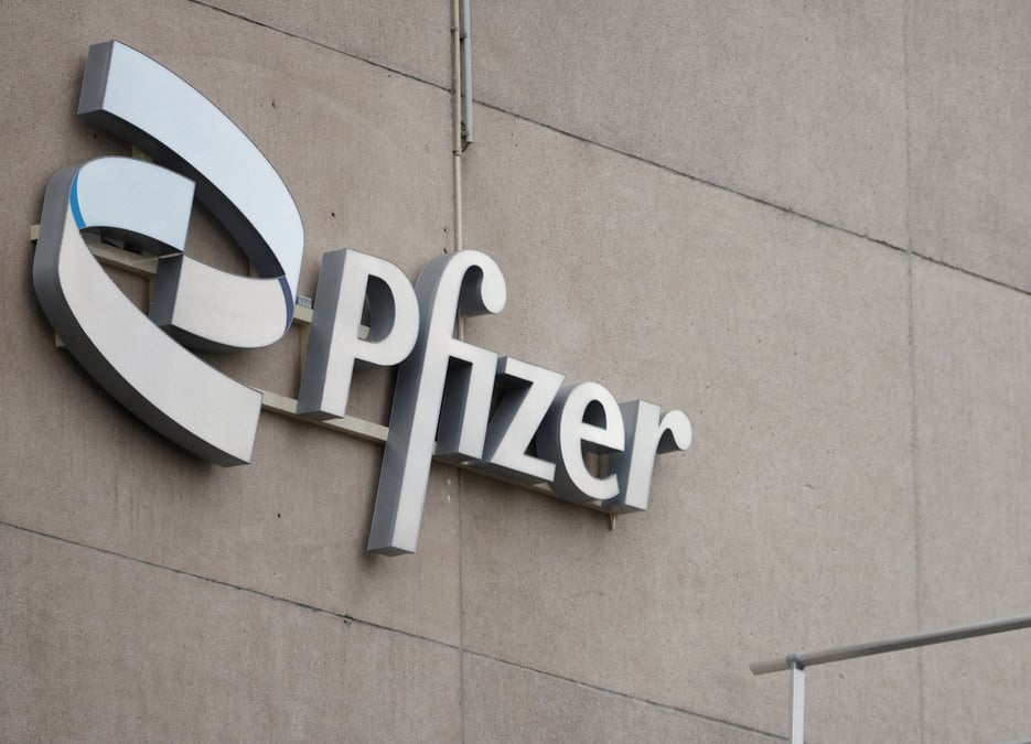 Un logo pfizer