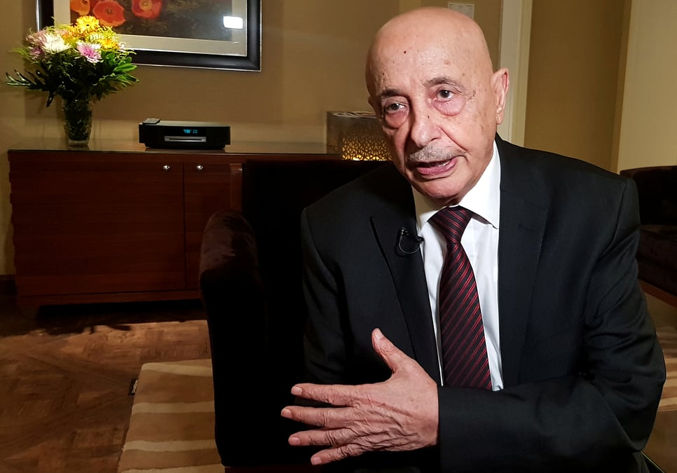 Libye: le president du parlement annonce sa candidature a l'election presidentielle
