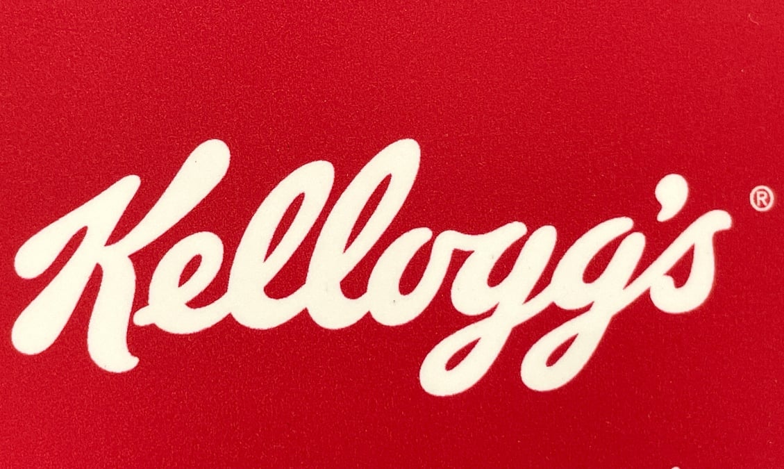 Le logo kellogg a new york, aux etats-unis