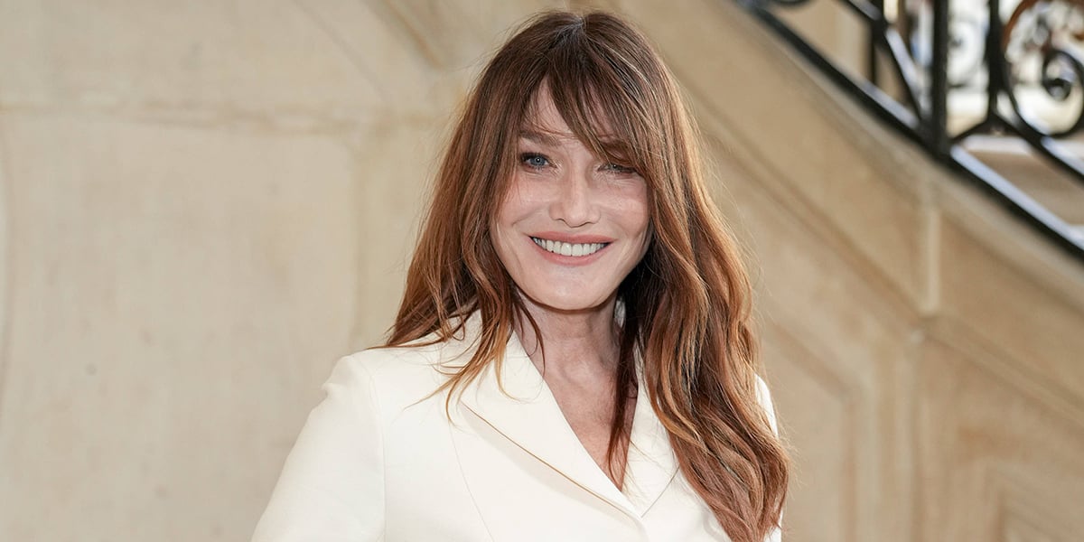 Rencontre avec Carla Bruni au musée Jacquemart-André, dans le huitième arrondissement de Paris.