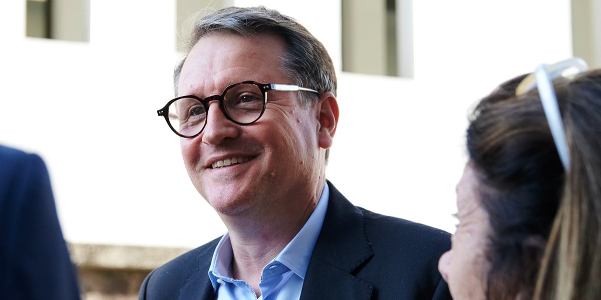 Rodolphe Belmer, PDG de TF1, défend un secteur stratégique de l'audiovisuel.