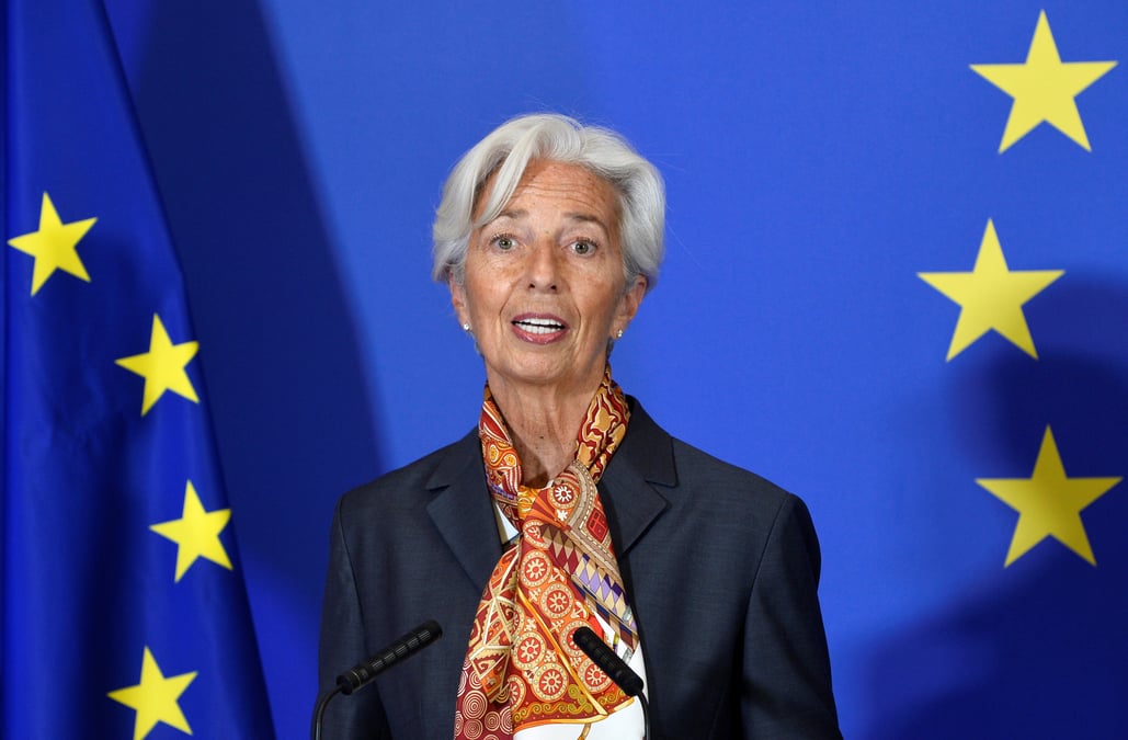 Lagarde (bce): la croissance en zone euro reste faible