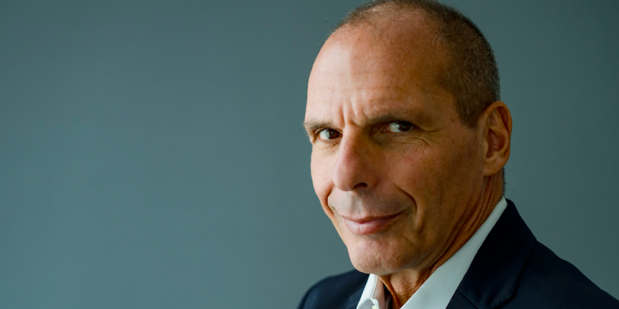 Yanis Varoufakis, en visite à Paris mi-septembre pour la promotion de son dernier livre.