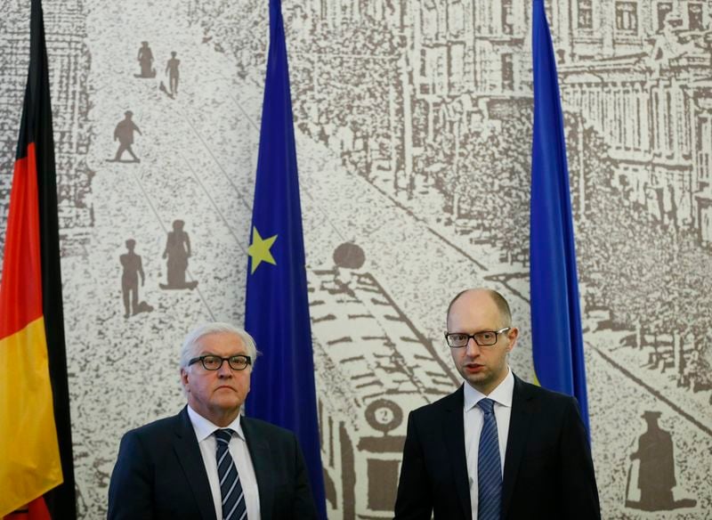 Le chef de la diplomatie allemande à Kiev