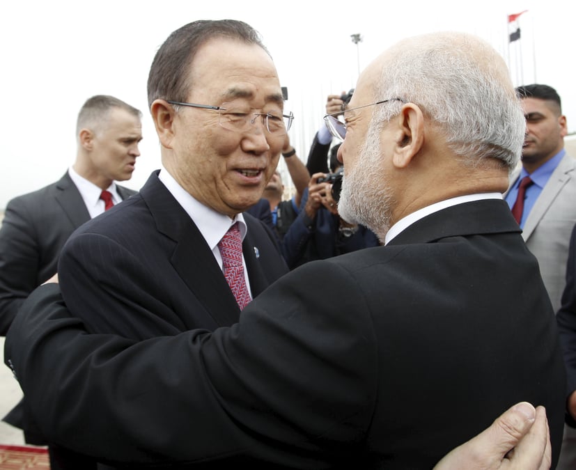 Ban ki-moon prone la reconciliation en irak face a l'ei