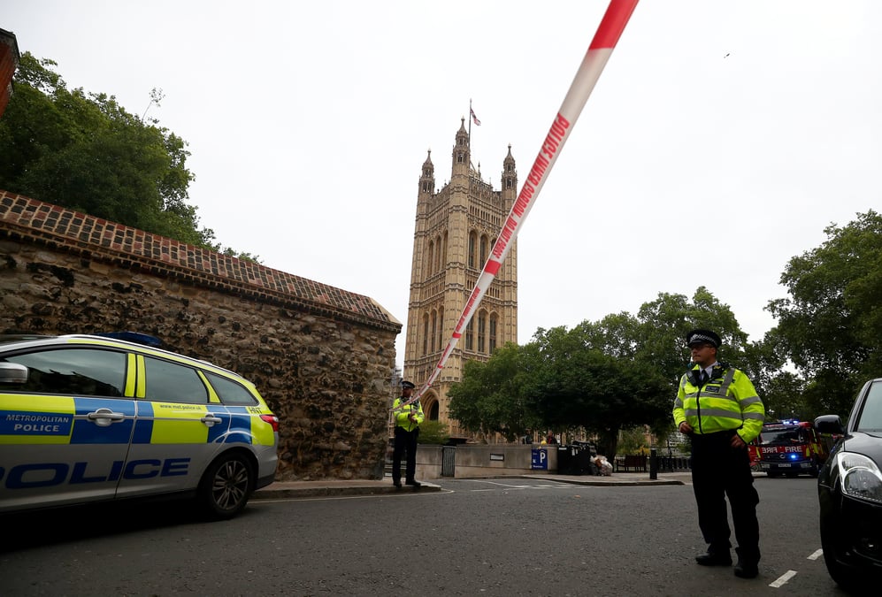 L'incident de westminster traite comme un acte terroriste, annonce la police