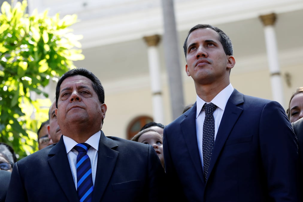 Guaido denonce l'"enlevement" d'un elu de l'opposition venezuelienne
