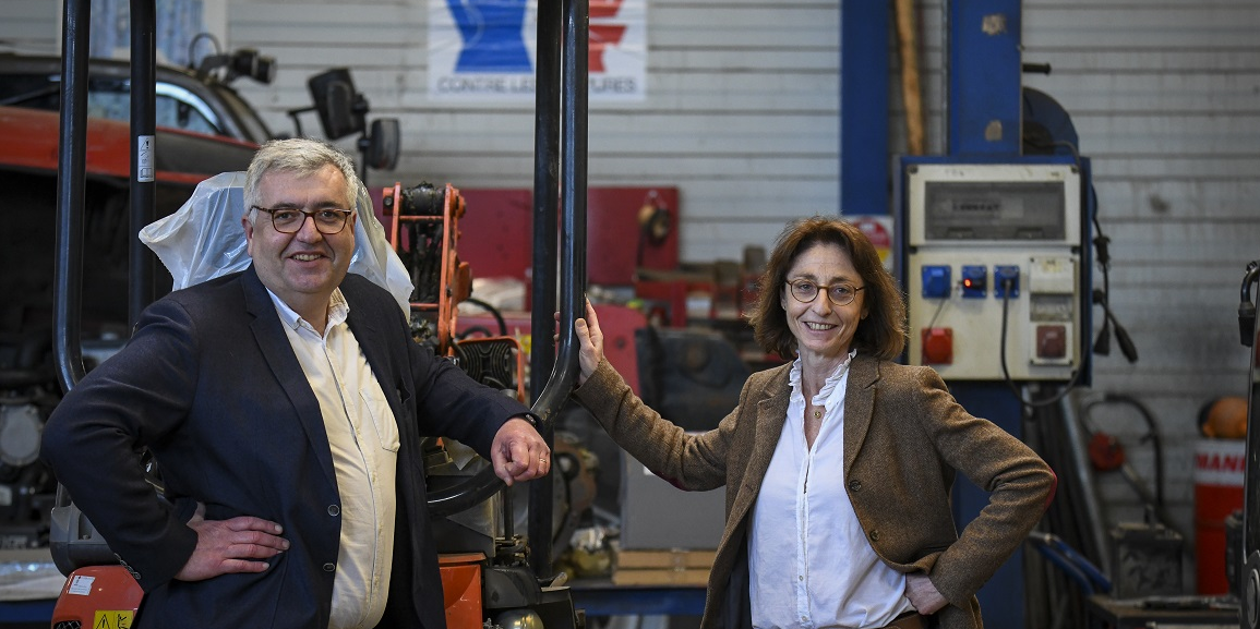 Frédéric et Sophie Garin, codirigeants de GEM.