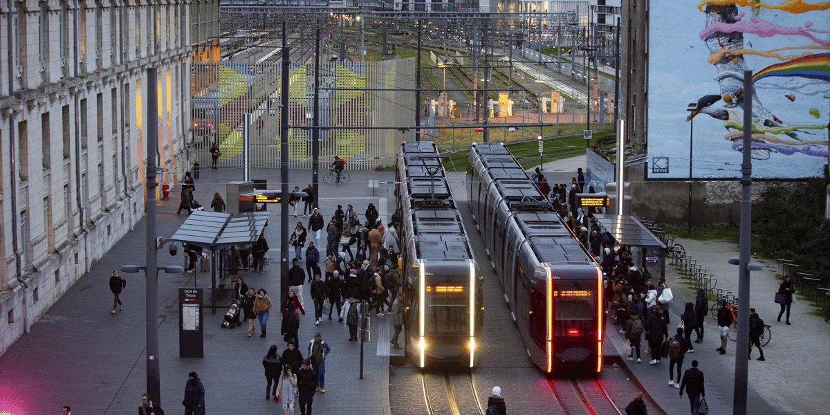 Tramway ville de Tours