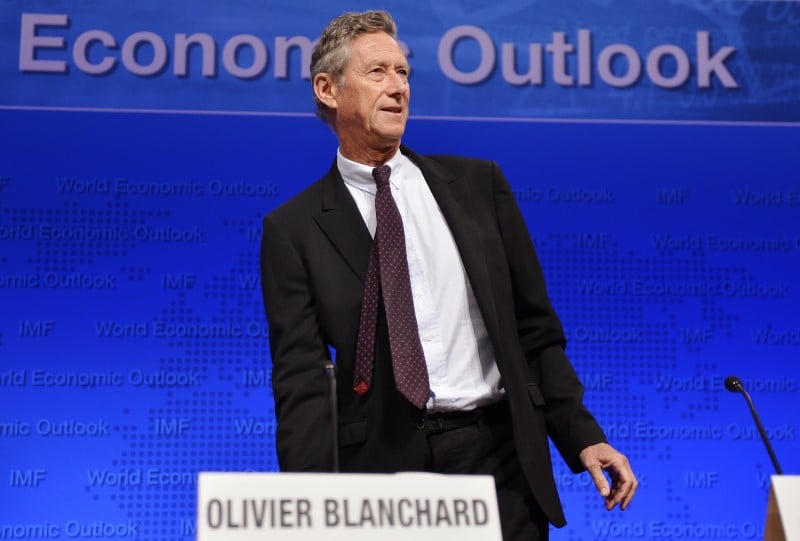Blanchard souligne le risque de déflation, surtout en zone euro