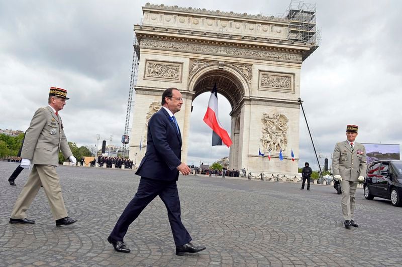 François Hollande fait du 8 mai un plaidoyer pour l'Europe