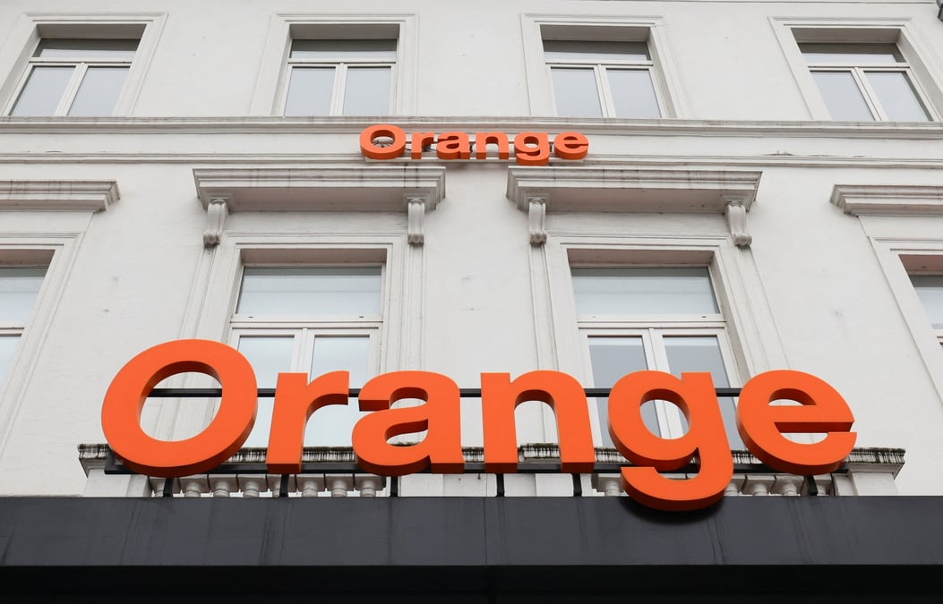 Le logo d'orange a bruxelles