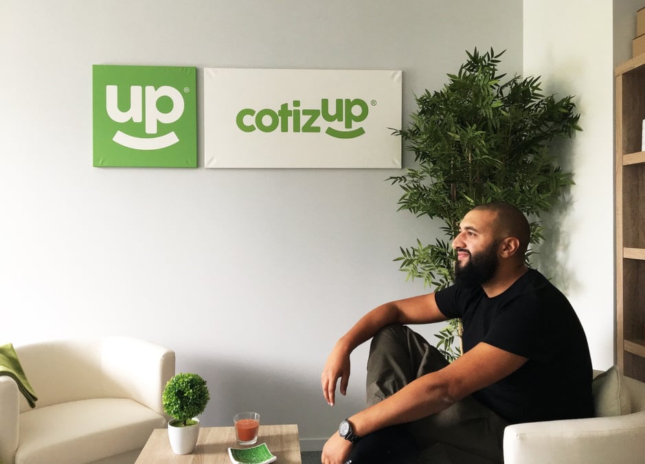 Billal Righi, le fondateur de la plateforme de cagnottes en ligne CotizUp.