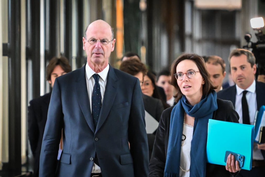 Eric Lombard et Amélie de Montchalin rencontraient le Parti socialiste ce lundi en vue de la préparation du budget.