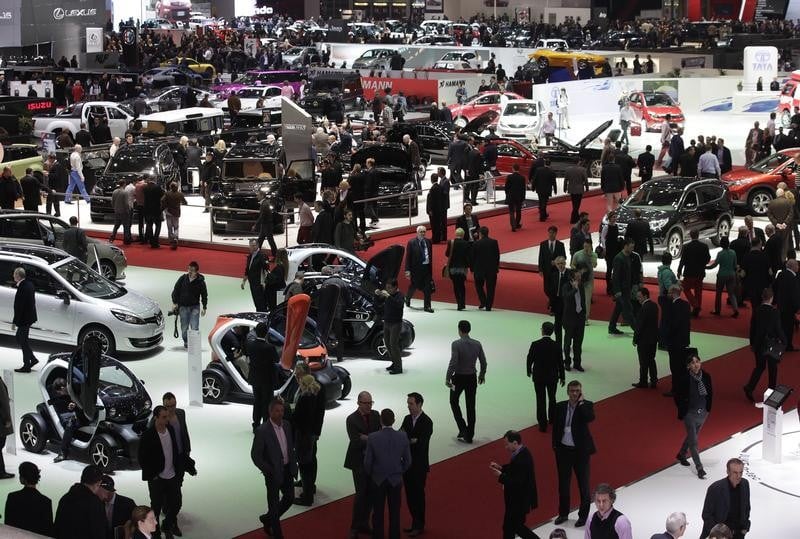 Un air de dolce vita lors du salon de l'automobile de Genève