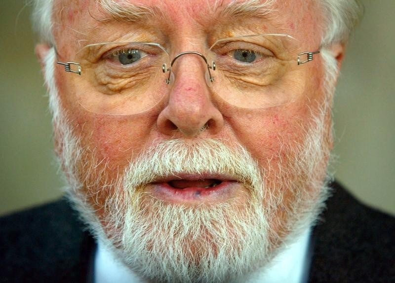 Le réalisateur britannique Richard Attenborough est mort