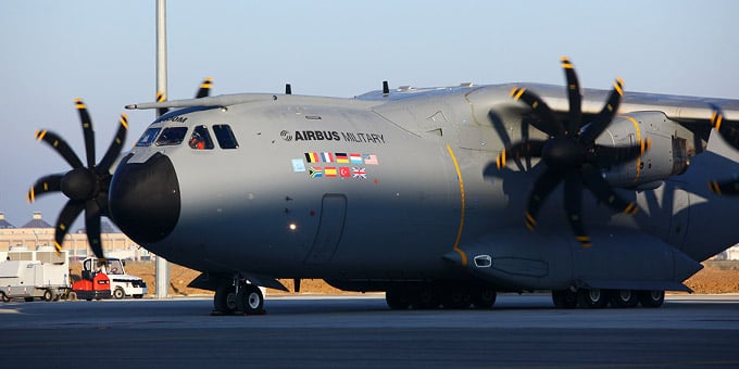 Vol inaugural de l'A400M 1/7