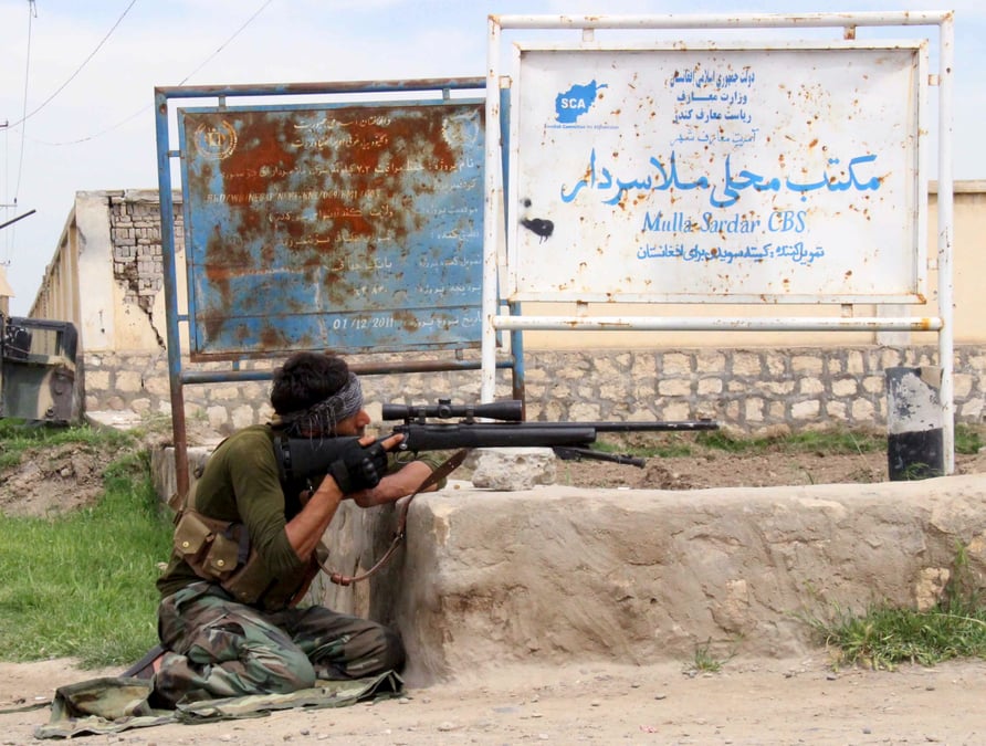 Violents combats en afghanistan autour de kunduz
