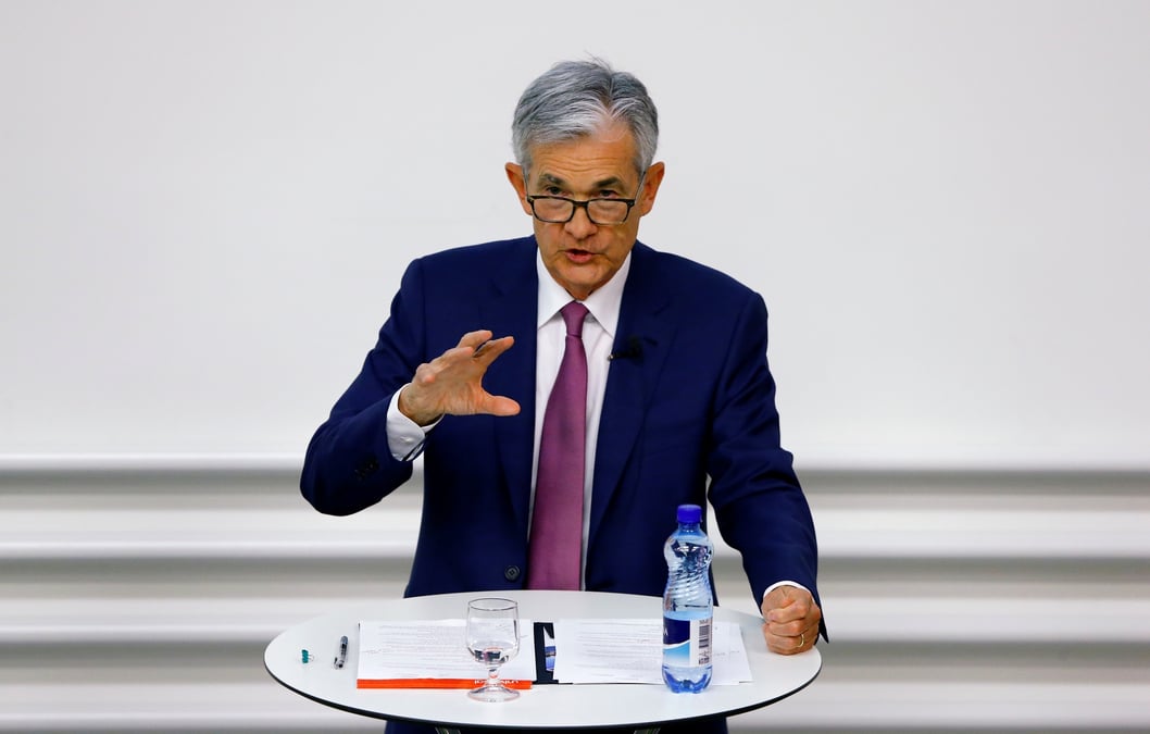 Le président de la Fed, Jerome Powell.
